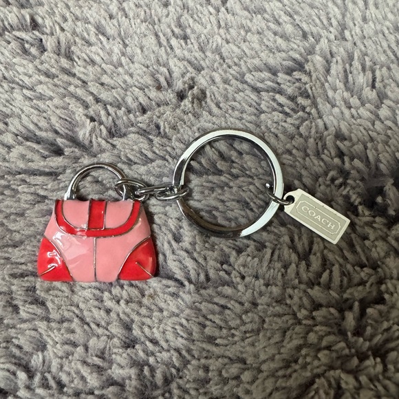 Coach Key Ring Handbag Motif NEW - Picture 4 of 7